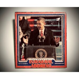 Barack Obama -Inauguration- January 20,2009   post back pin